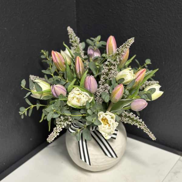 Soft Tulip Posy