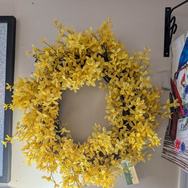 Give Me Sunshine Permanent Botanical Wreath