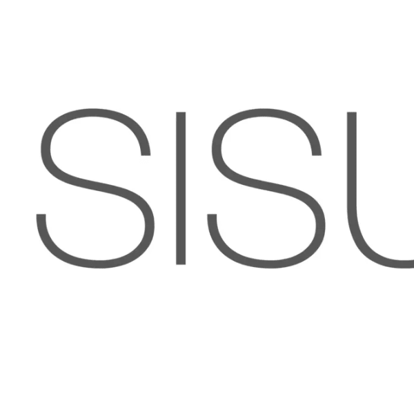 Gray TRE SISU text on a white background