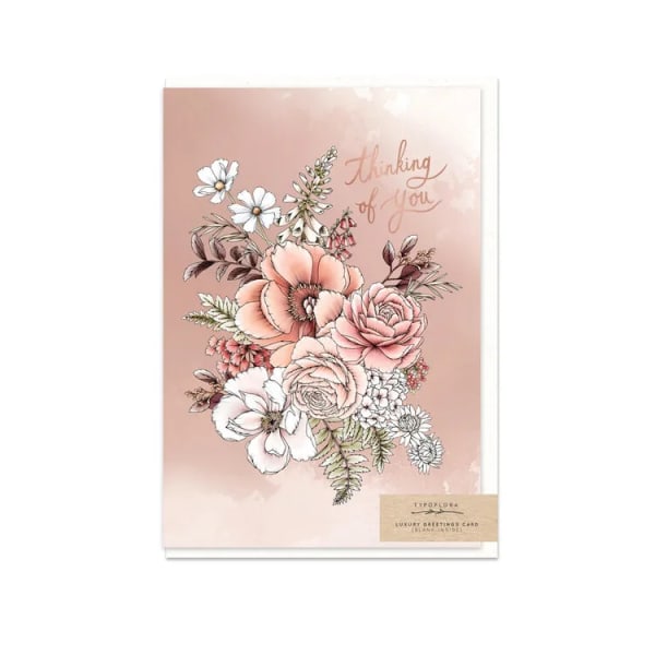Peony Thinking of You Card