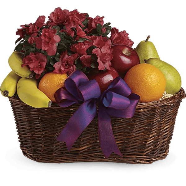 Fruits and Blooms Basket