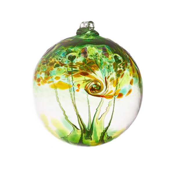 Earth Orb - Kitras Art Glass