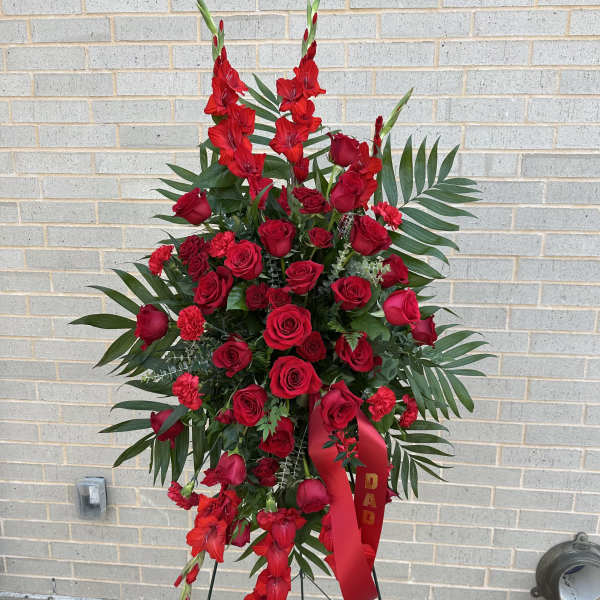 Red Consolation Easel