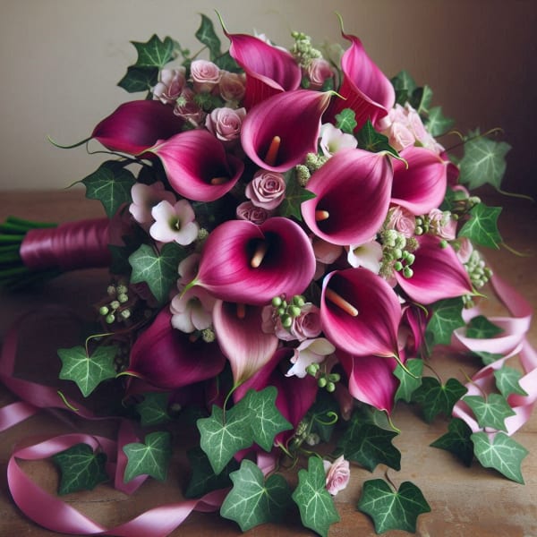 Fuchsia Elegance Bouquet