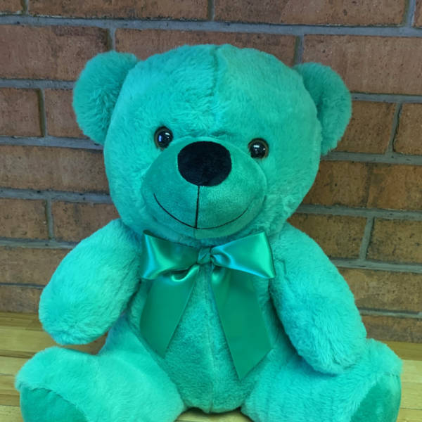 Sitting Green Bear