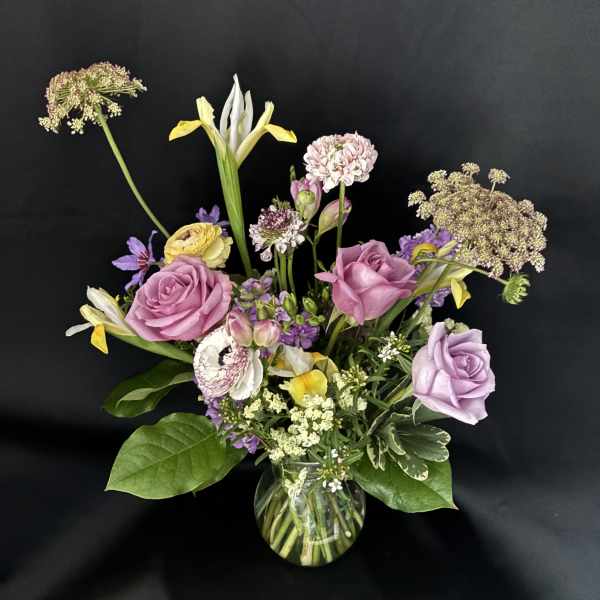 Lemons & Lavender Vased Arrangement