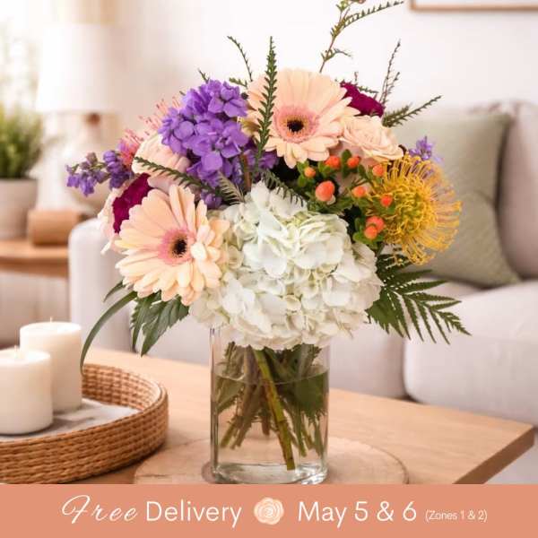 Blushing Blossoms for Mom (Best Seller)