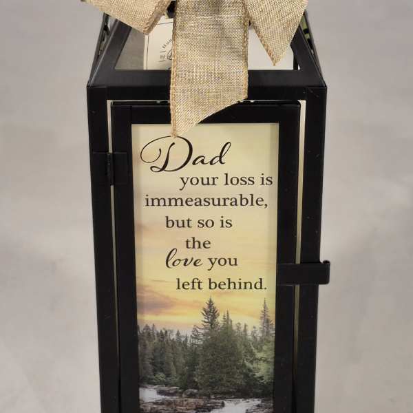 Dad Panoramic Lighted Sympathy Lantern