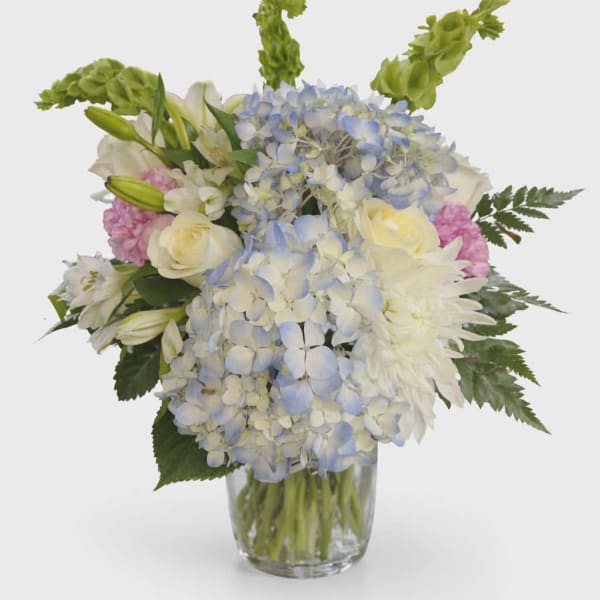 Bountiful Blue Hydrangea Bouquet