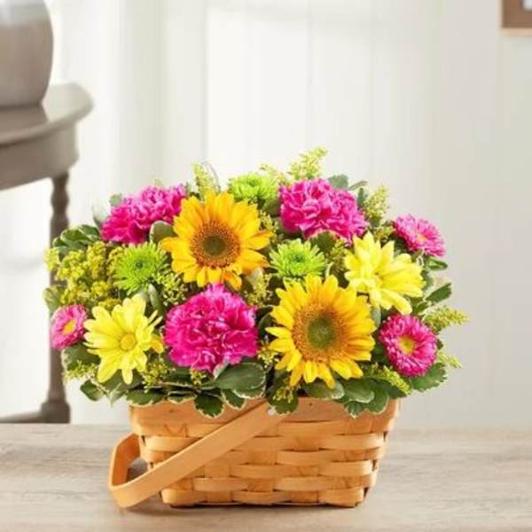 Sunny Garden Basket