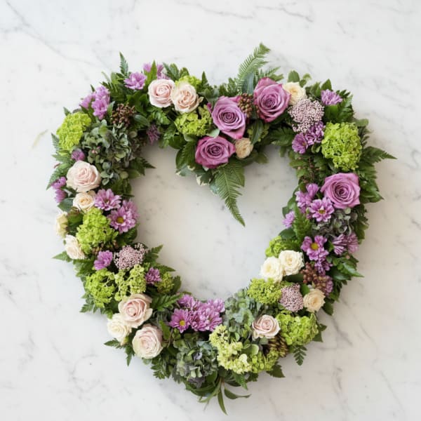 Cottage Garden Memorial Heart