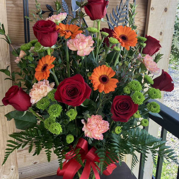 Deluxe Rose and Gerbera Bouquet