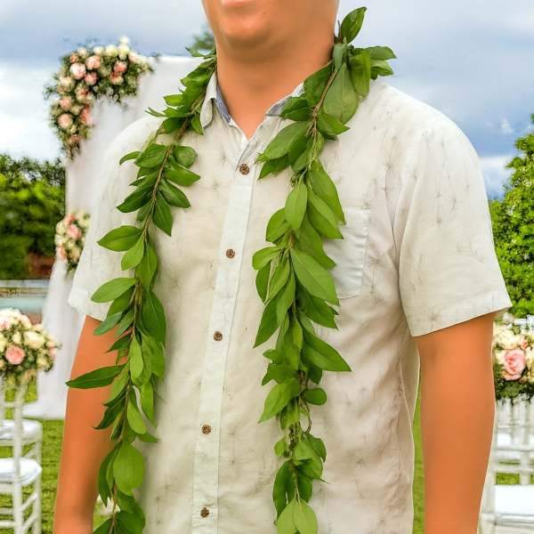 Hawaiian Royal Big Island Maile Lei
