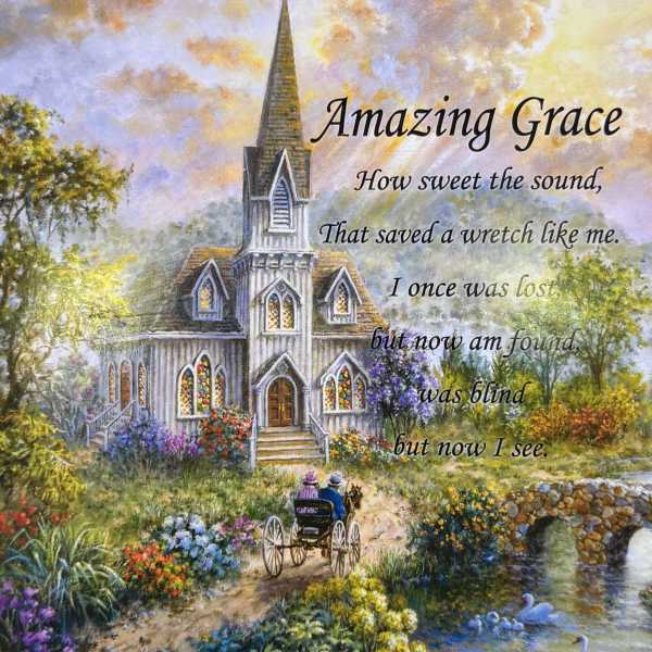 Amazing Grace Quilted Throw