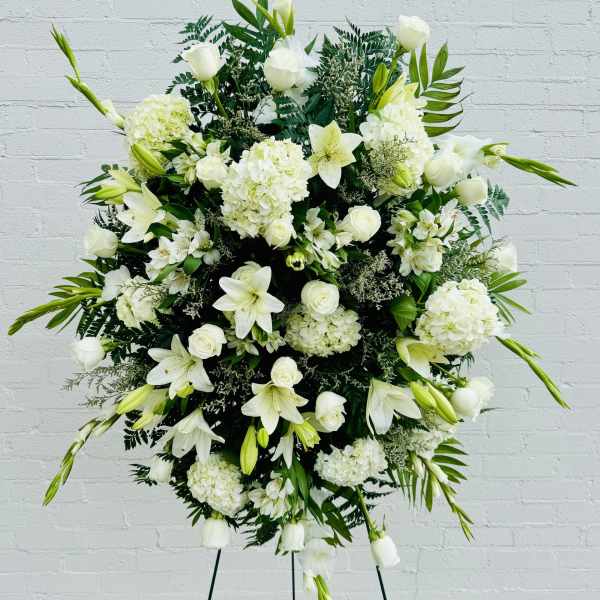 All White Sympathy Standing Spray