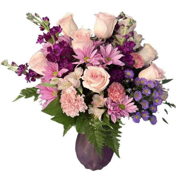Soft blooms bouquet for mom