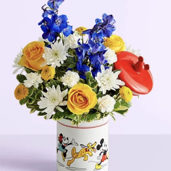 Disney Mickey Mouse & Friends Cookie Jar- Baby Boy