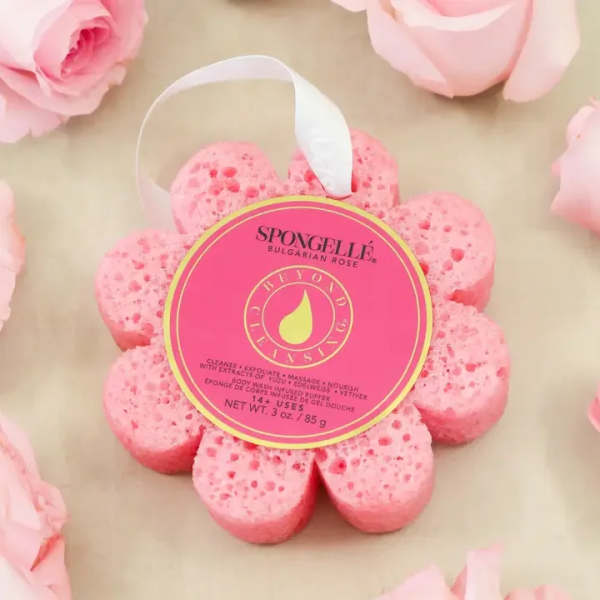 Bulgarian Rose Wild Flower Soap Sponge