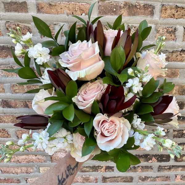 Modern Romance -Hand Tied 360 Bouquet