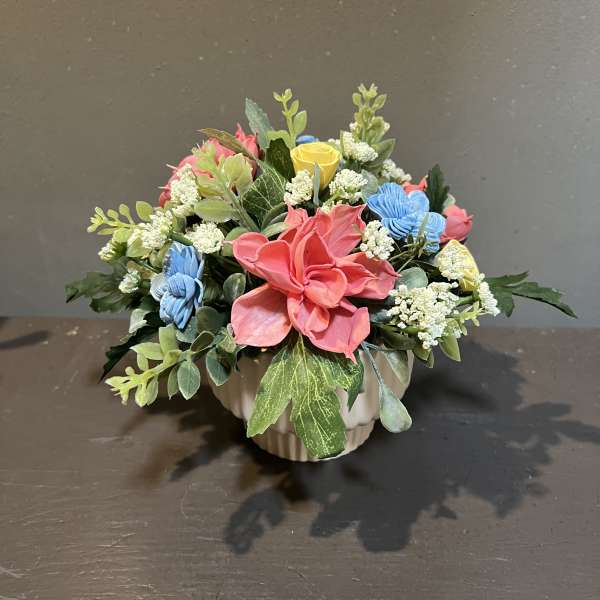 Sola Wooden Flower Centerpiece - Precious Petals
