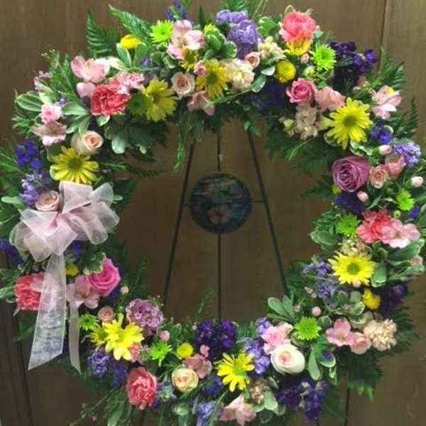 spring wreath