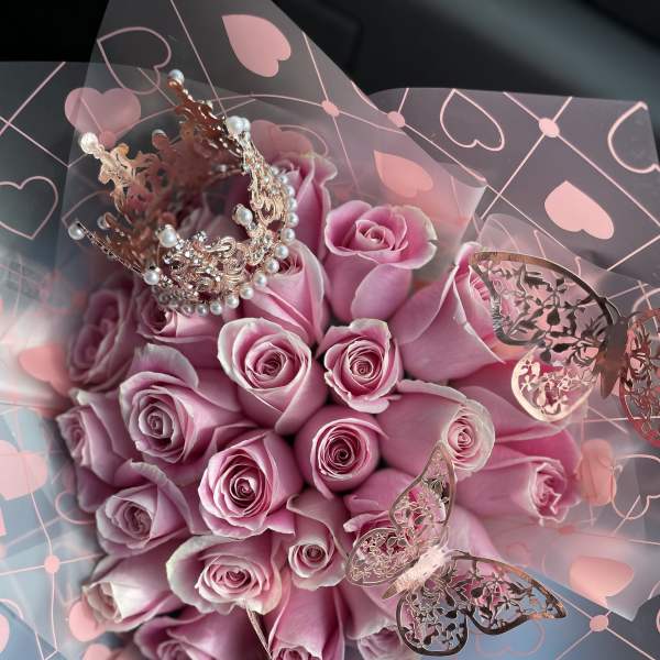 Pink Rose Bouquet