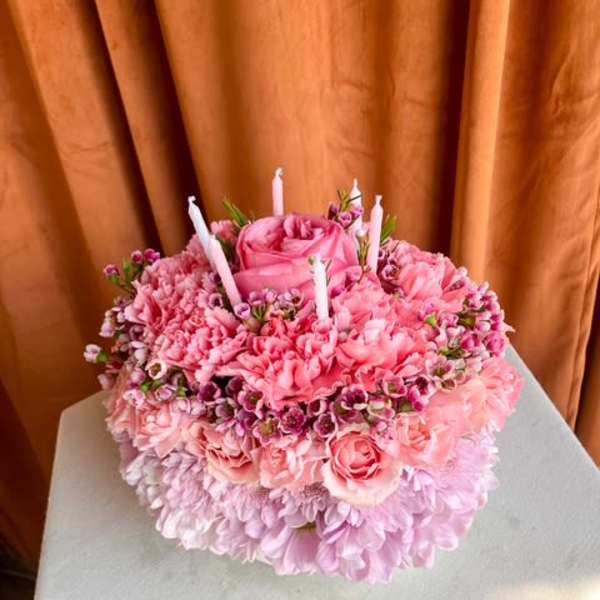 Birthday Bloom Cake