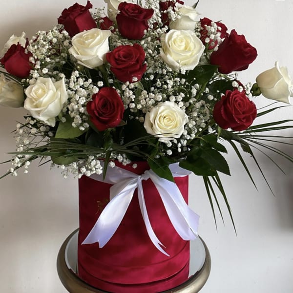 Red and White Luxury Box