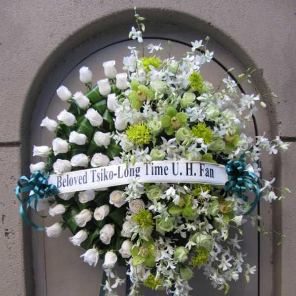 White and Green Elegance - W30030