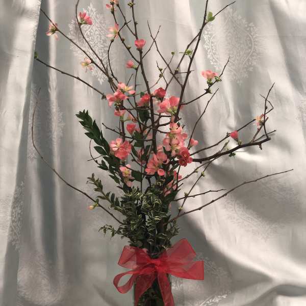 Spring blossom arrangement