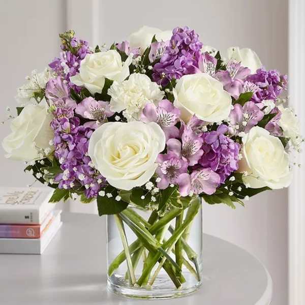 Lavender & White bouquet