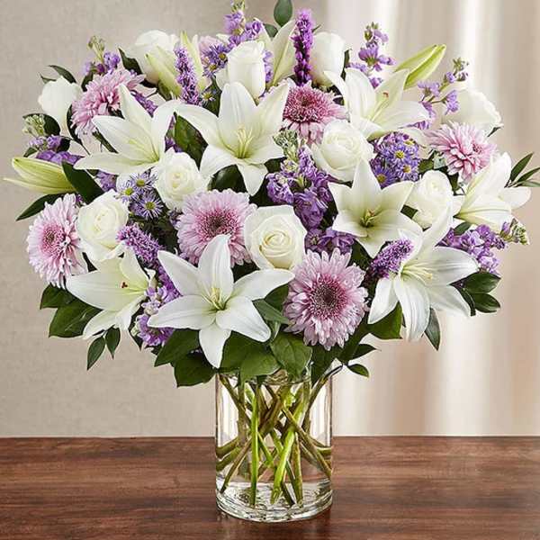 Sincerest Sorrow Lavender & White