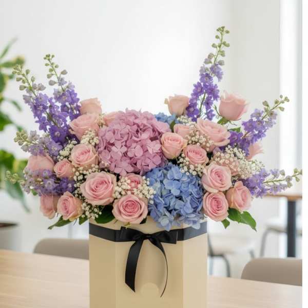 Graceful Harmony round box