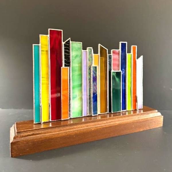 #A018 - Cityscape Standing Sculpture