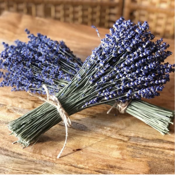 DOUBLE dried lavender bunch