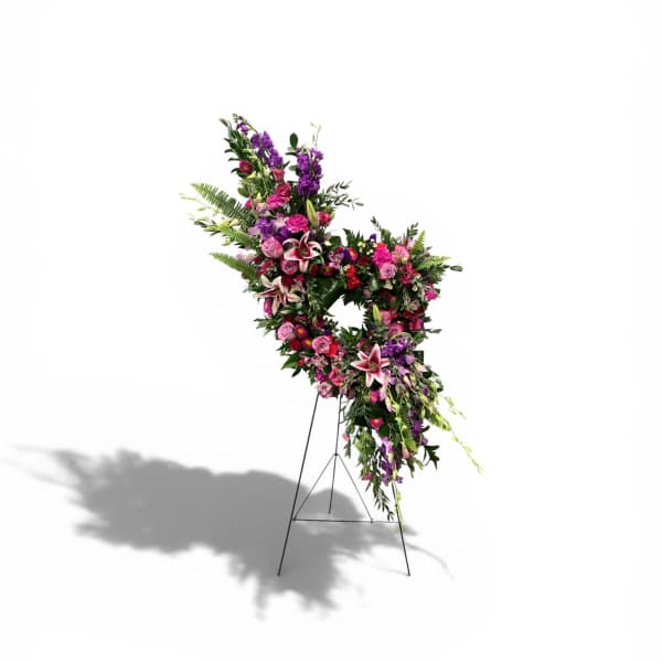 Petal Perfection’s All of my Heart Standing Spray