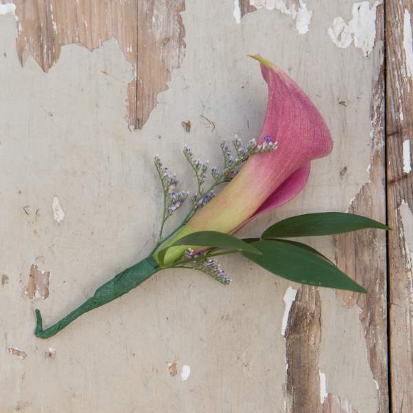 Calla Lily Boutonniere