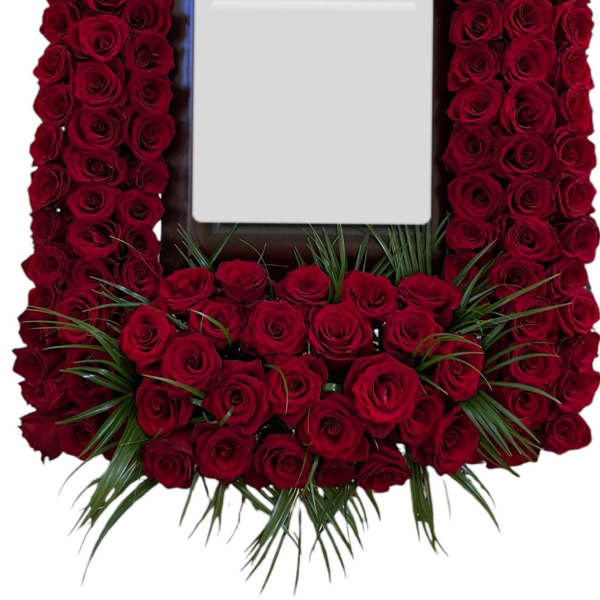 Red Rose Picture Frame
