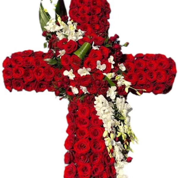Red Faith Cross