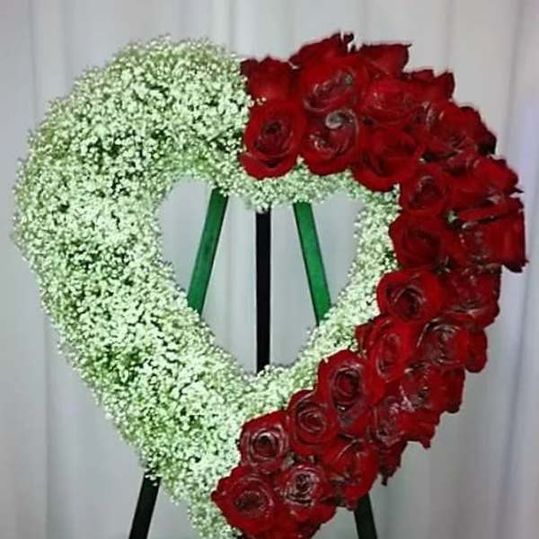 Honored With Love Heart Spray