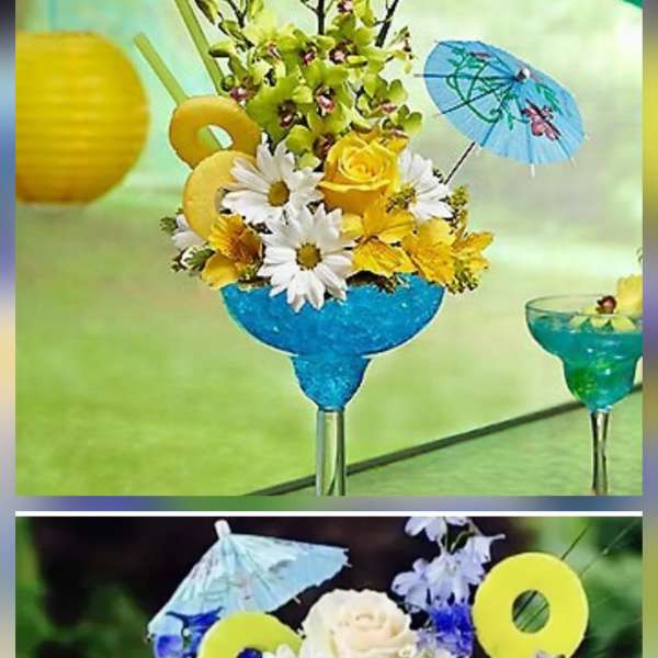 Golden Hour Margarita Arrangement