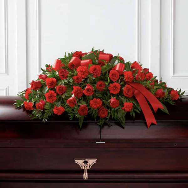 DEARLY DEPARTED CASKET SPRAY