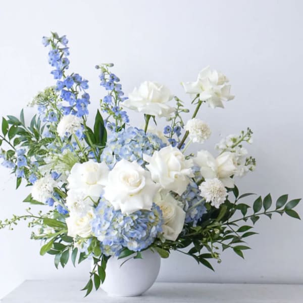 Blue & White Serenity