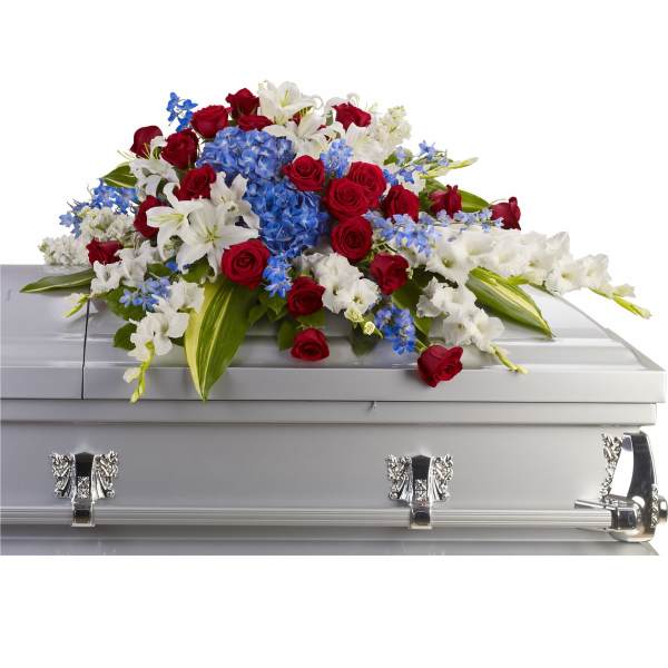 Distinguished Service Casket Spray