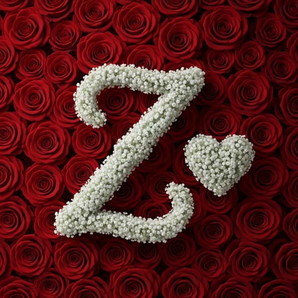 Baby's Breath Letter - Z