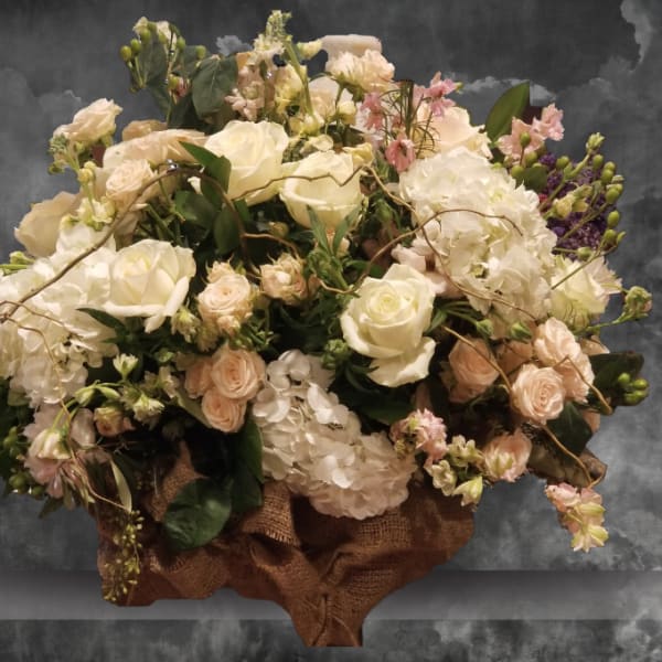 Creamy Whites in a Basket