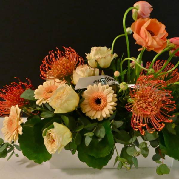 Modern, artsy, fanciful - adding flair for your table.