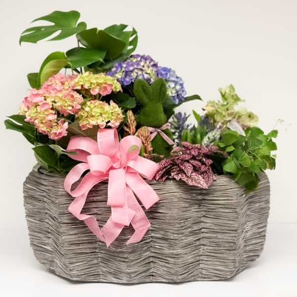 Spring Harmony Celebration Garden Basket