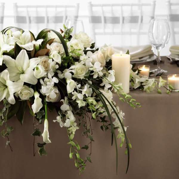 FTD White Linen Arrangement