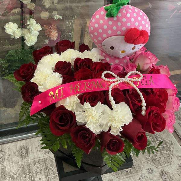 "Lovely Heart" Rose Box
